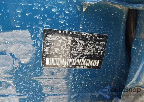 2024 Subaru Forester Wilderness z USA, uszkodzony, nr VIN JF2SKAJC2RH528821